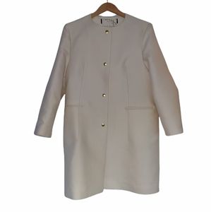 Marni Cream Wool/Silk Coat